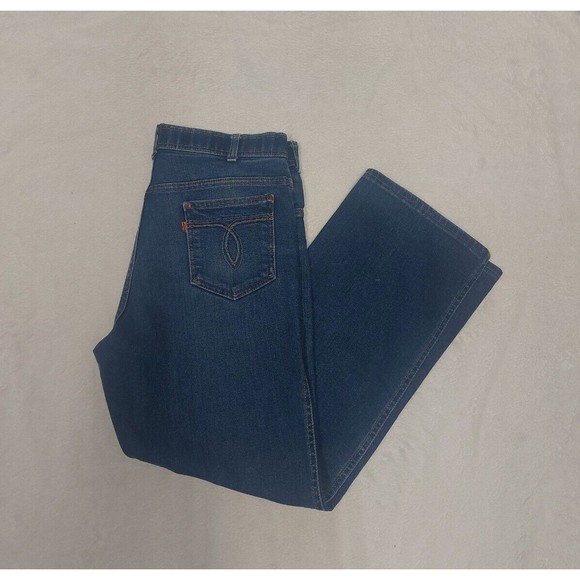 Vtg Levi's Jeans Size 34x34 Orange Tab Medium Wash Straight Leg Denim USA Made - Picture 1 of 12